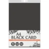 A4 Black Card 250gsm 6 Sheets