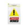 Access Denied Sign 20x30cm