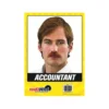 Accountant Moustache