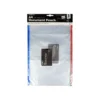 A4 Document Pouch Zip Lock 3pk