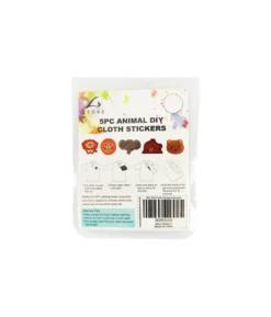 Animal DIY Cloth Patch 5pc