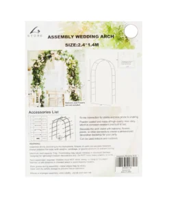 Assembly Wedding Arch 240x140cm
