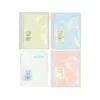 A6 White Notebook Assorted