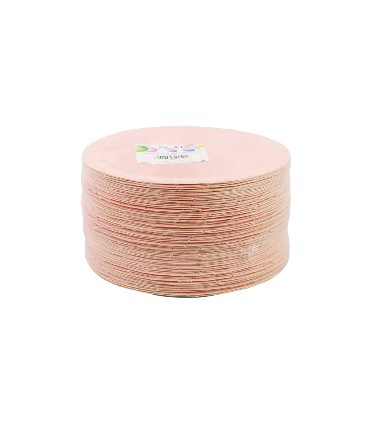 Baby Pink Paper Plates 100pk 9in