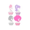 Barbie Cupcake & Pick Set 24pc