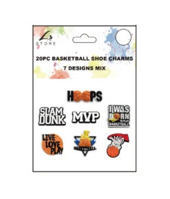 Basketball Shoe Charms 20pc