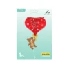 Bear With I love You Foil Balloon 42x69cm