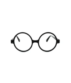 Big Black Round Framed Glasses 6pc