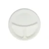 Biodegradable 3 Compartment Plate 10in 25pc