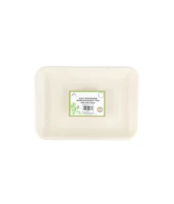 Biodegradable Tray 200x140x15mm 25pc