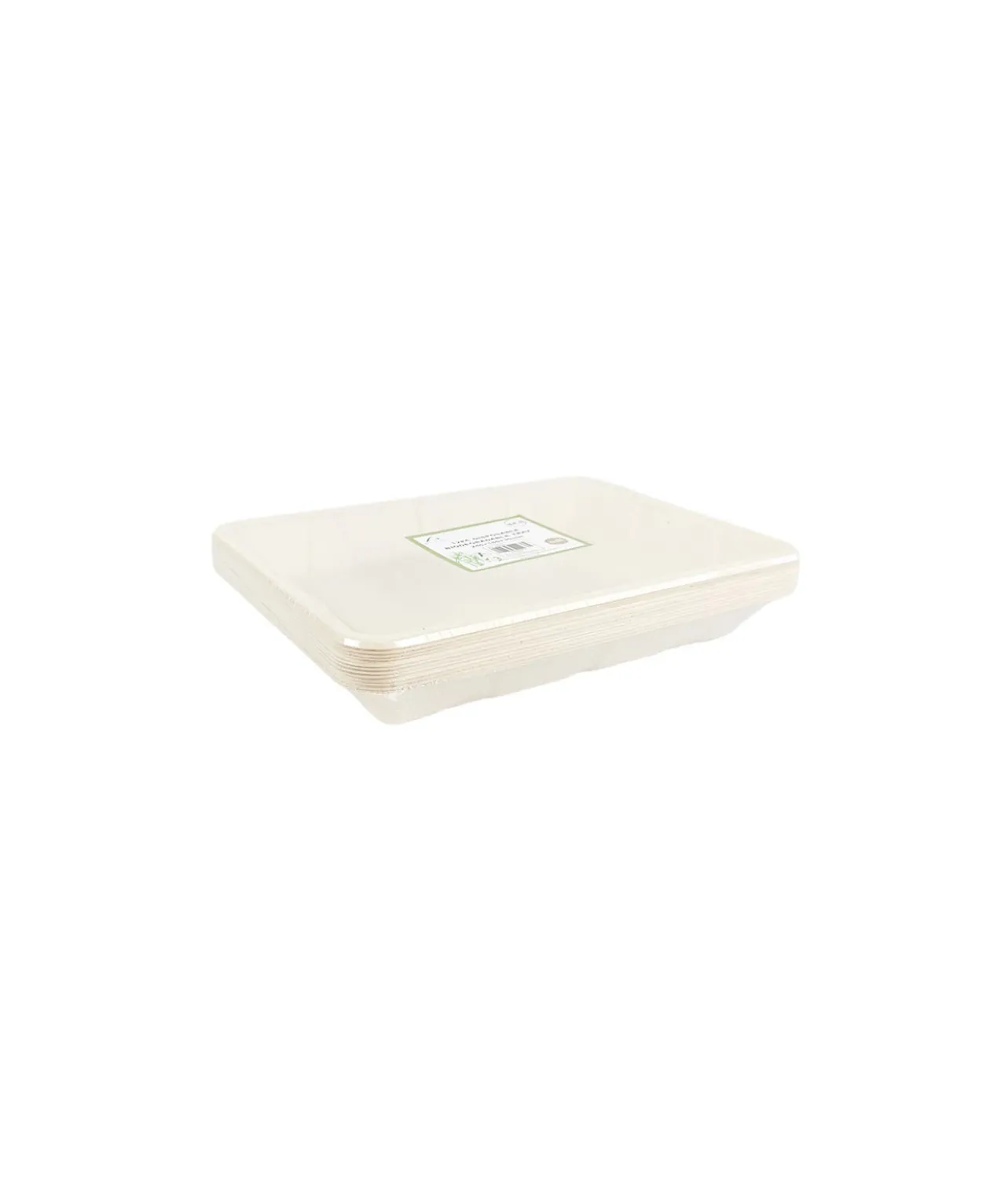 Biodegradable Tray 240x180x30mm 12pc