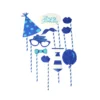 Birthday Blue Party Photo Props