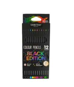 Black Edition Color Pencils 12 colors