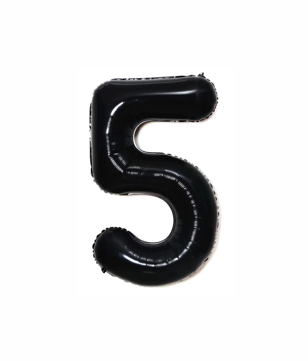 Black Foil Number Balloon 5
