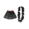 Black Hula Raffia Set 2pk