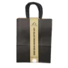 Black Medium Paper Bag 12pc