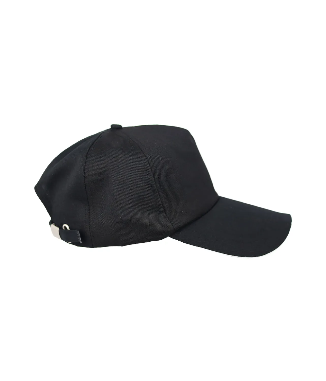 Black Metal Buckle Cap For Adult
