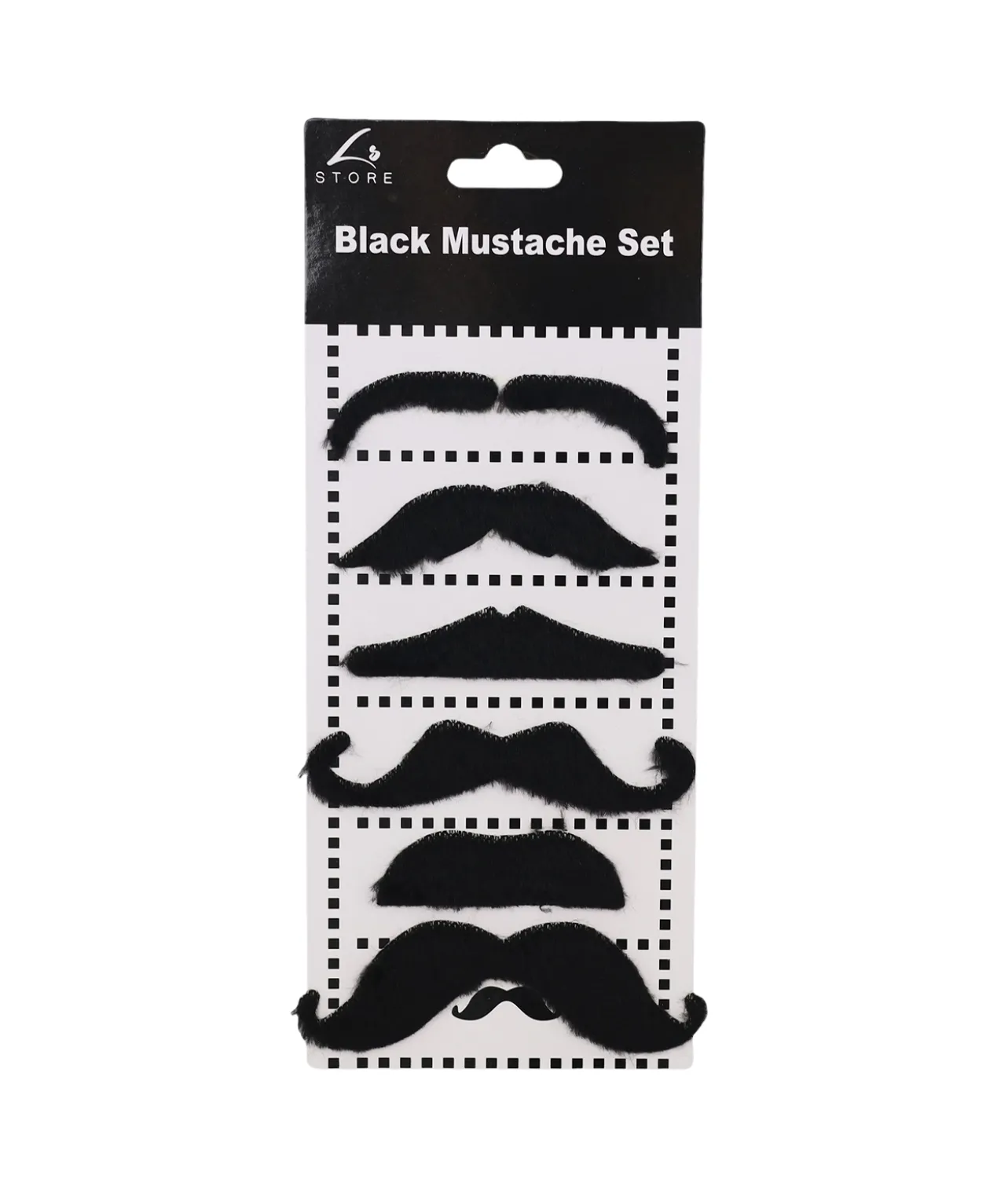 Black Mustache Set