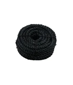 Black Pe Rope Coil 10mm X 8m