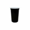 Black PP Plastic Cups 10oz 25pk