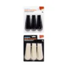 Black Rubber Door Stoppers 3pc