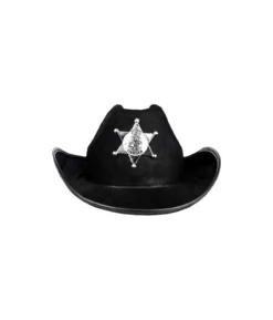 Black Sheriff Hat