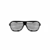 Black Shutter Shade Glasses