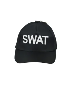 Black SWAT Cap Adult