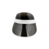 Black Transparent Plastic Visor