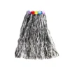 Black & White Mix Long Hula Skirt 80cm