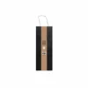 Black Wine Paper Bags 2pc