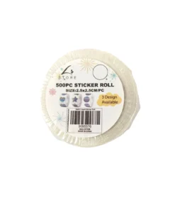 Bling Sticker Roll 2.5×2.5cm 500pc