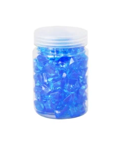 Blue Big Crystal Plastic Stone 160g