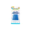 Blue Candles With Holder 16pk