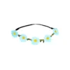 Blue Daisy Flower Head Wrap