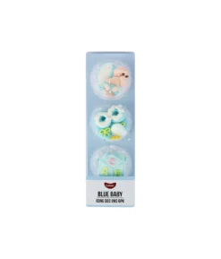 Blue Edible Baby Icing Decorations 6pk