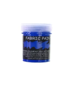 Blue Fabric Paint