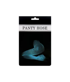 Blue Glow In The Dark Fishnet Stockings