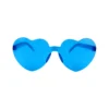 Blue Heart Shape Glasses