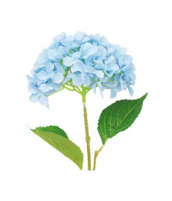 Blue Hydrangea Flower 63cm