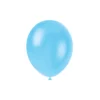 Blue Latex Plain Balloons 5inch 50pk
