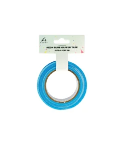 Blue Neon Gaffer Tape 1.2cm x 5m