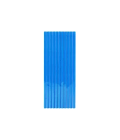 Blue Paper Straws 25pk