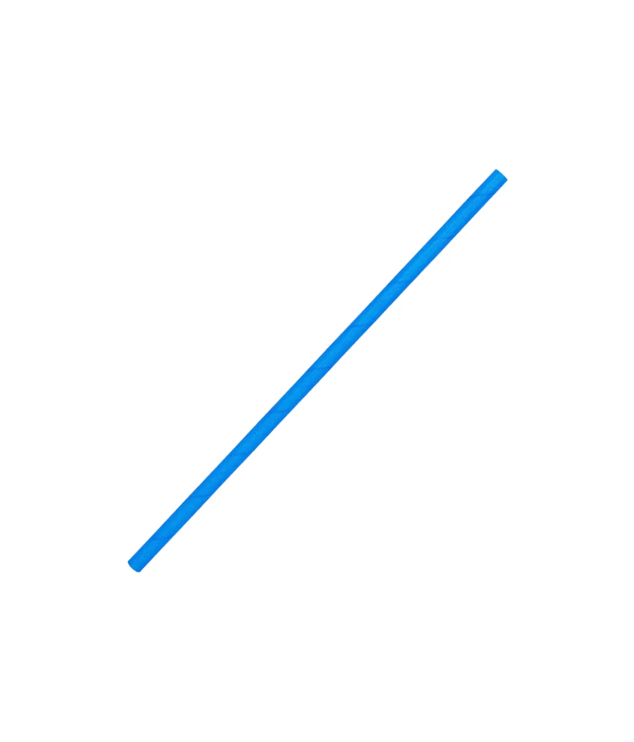 Blue Paper Straws 25pk