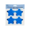 Blue Party Star Glasses 15x7cm 2pc