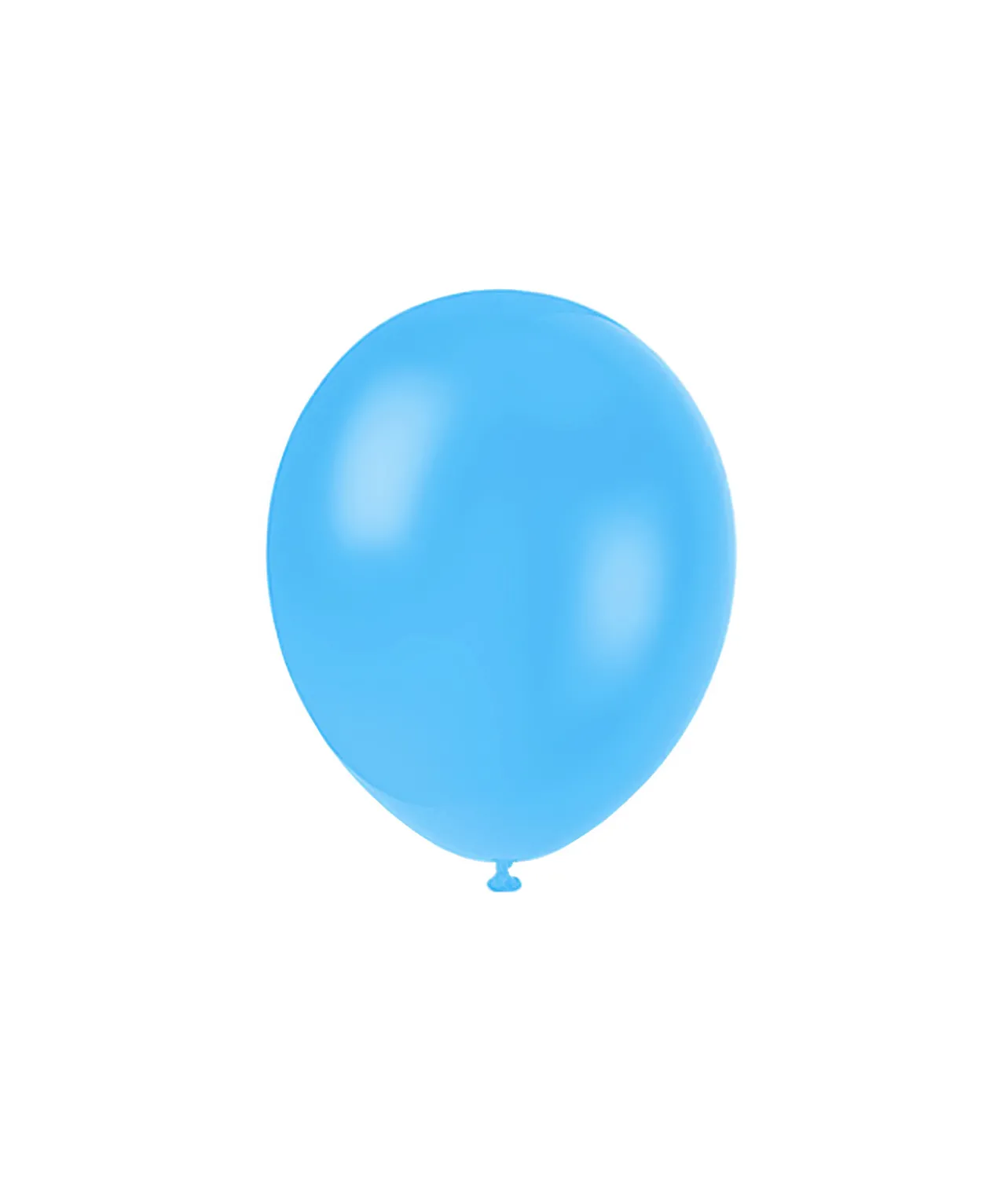 Blue Plain Latex Balloons 12inch 20pk