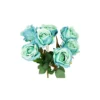 Blue Rose Bunch 41cm