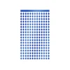 Blue Round Foil Backdrop 1x2m