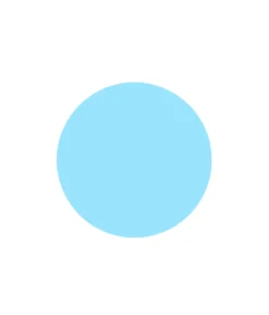 Blue Round Masonite Cake Board 6in