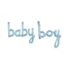 Blue Script Baby Boy